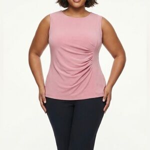 DKNY Blush Pink Sleeveless Tank Top